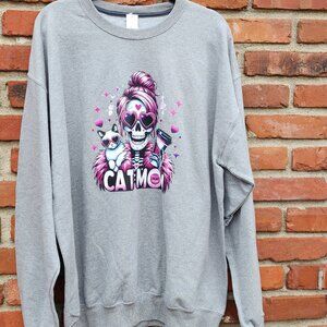Cat Mom Sweatshirt NWT